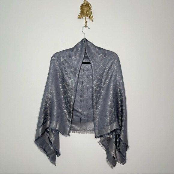 Louis Vuitton Denim Shawl - Picture 1 of 8